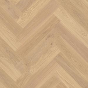 Artisan Flooring - Herringbone Click White Live Natural Oak Adagio
