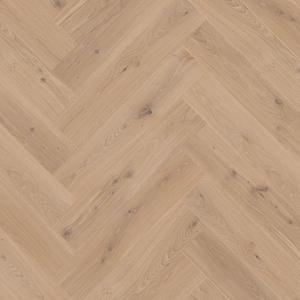 Artisan Flooring - Herringbone Click Brushed Live Natural White Oak Animoso