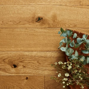 Artisan Flooring - SATIN LACQUERED COTTAGE GRADE FRENCH OAK